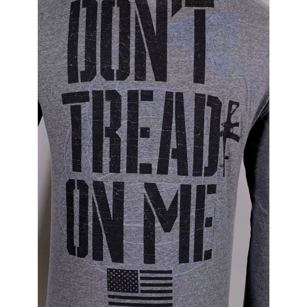 HOWITZER Clothing Men's T-Shirt L/S NEVER Tee - Picture 9 of 10